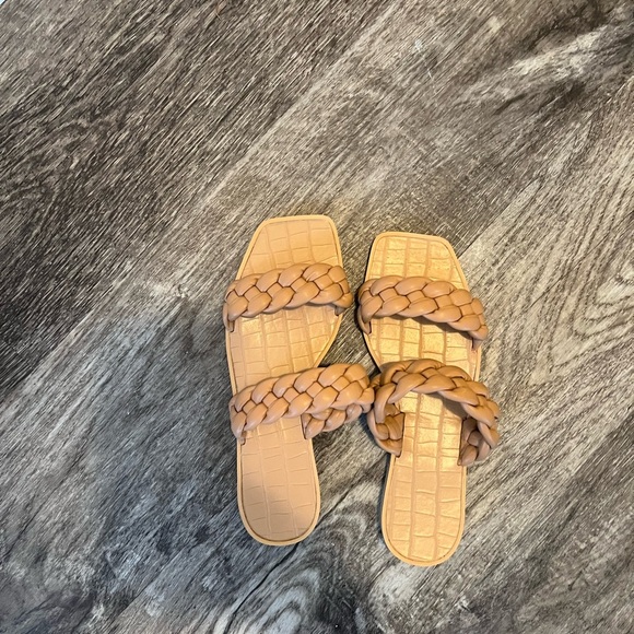 zby Shoes - Braided Tan Women's Sandals